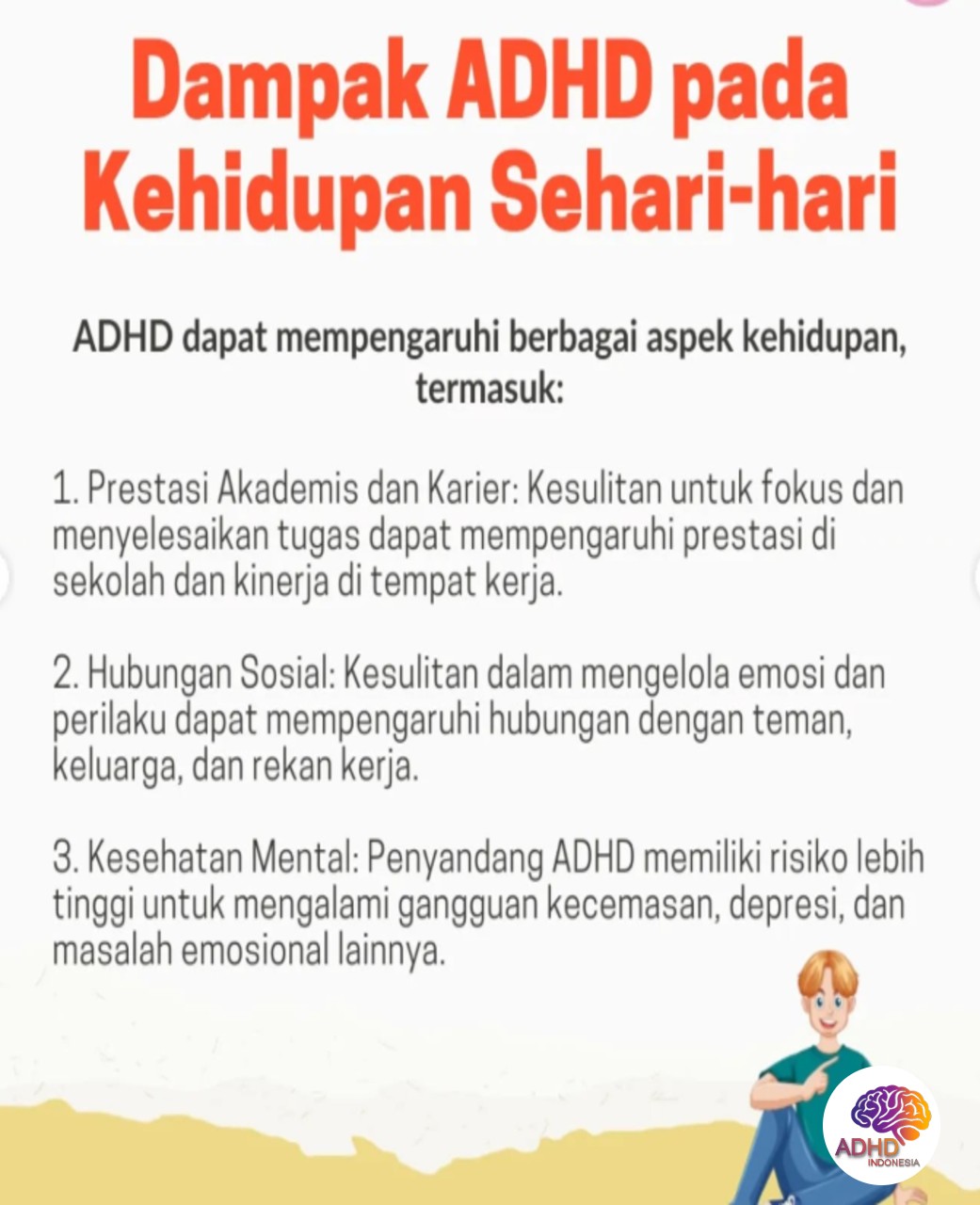 ADHD dan Hubungan Sosial Anak di Lingkungan Sekolah di Kabupaten Lombok Barat